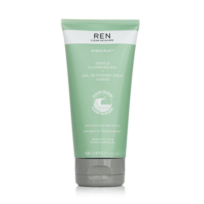 REN - Evercalm Gentle Cleansing Gel (For Sensitive Skin) | Shopee ...