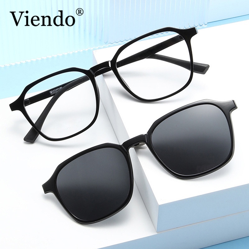 Anti Radiation Polarized Clip On Sunglasses For Women Men in