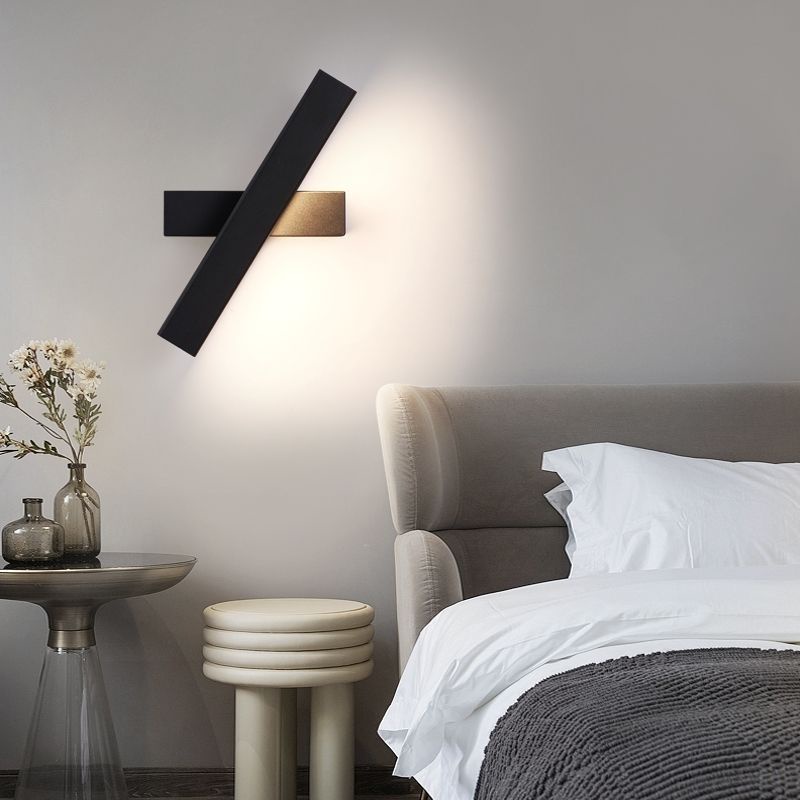SIMI Minimalist Bedroom Wall Lamp Indoor Modern Bedside Lamp Nordic ...