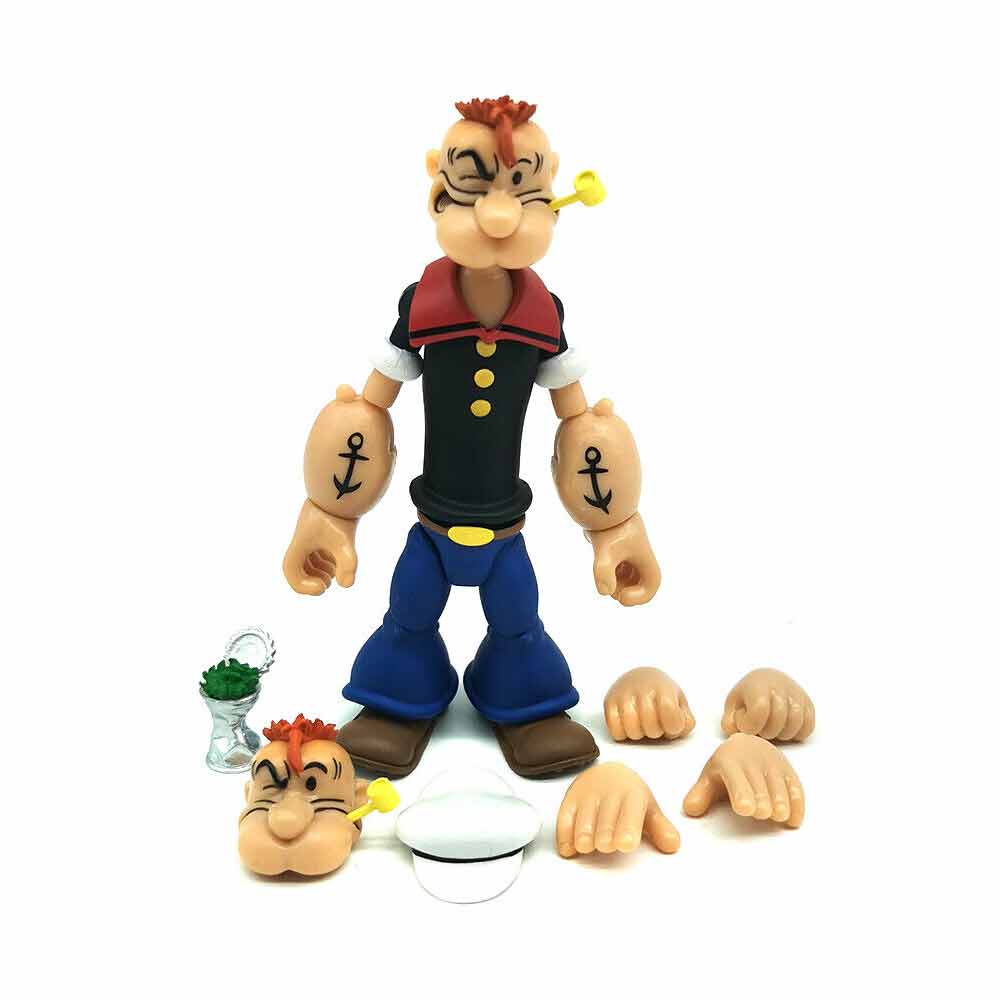 Popeye Classics - Popeye The Sailor Man 1/12 Scale Action Figure ...