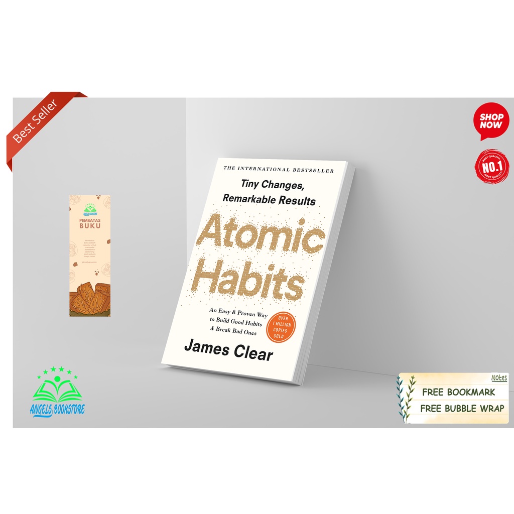 (ENGLISH) Atomic Habits by James Clear | Shopee Philippines