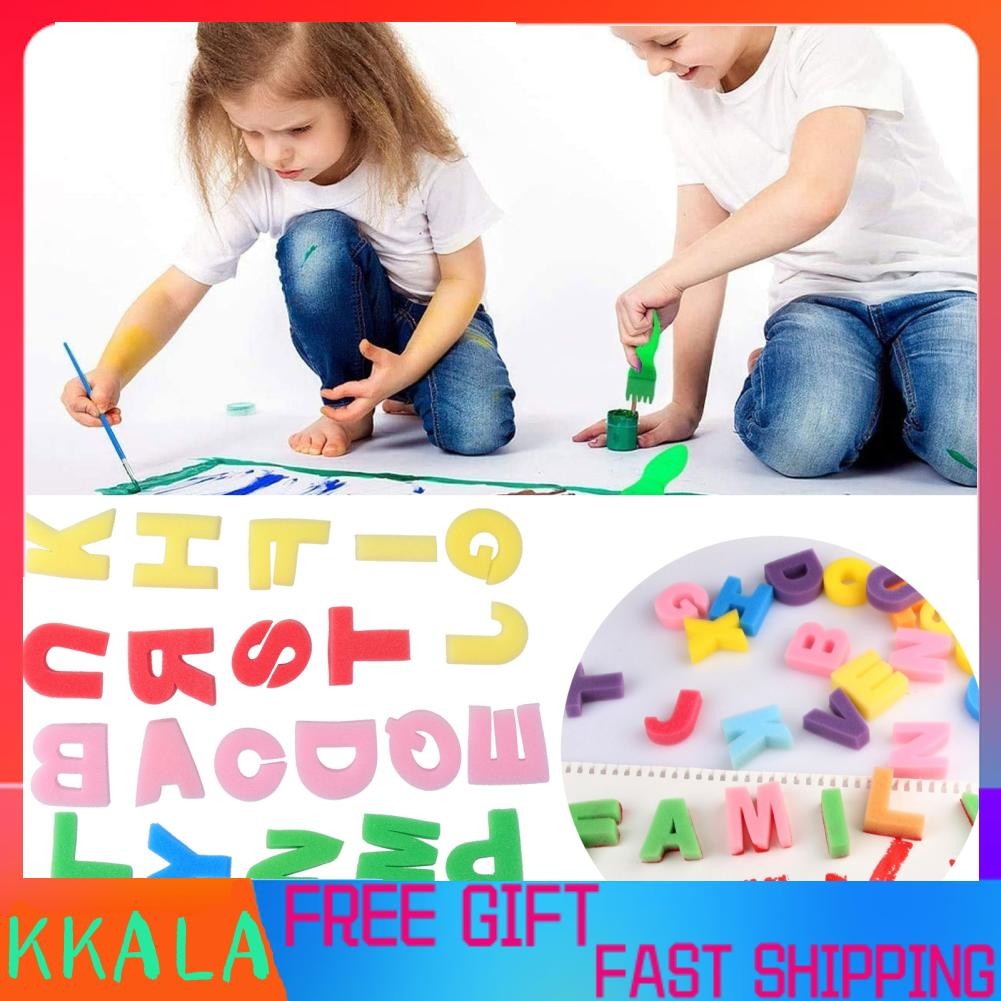 Kkala Painting Sponge Alphabet for Interactive Game Children Kids ...