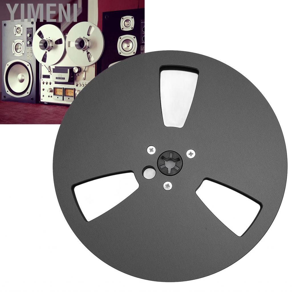 Yimeni 1/4 7 Inch Empty Tape Reel 3 Holes Open Sound Take Up Aluminum ...