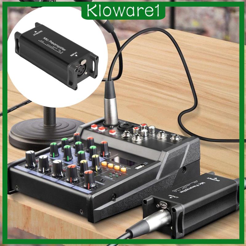 [Kloware1] Dynamic Microphone Amplifier Microphone Preamplifier Mic
