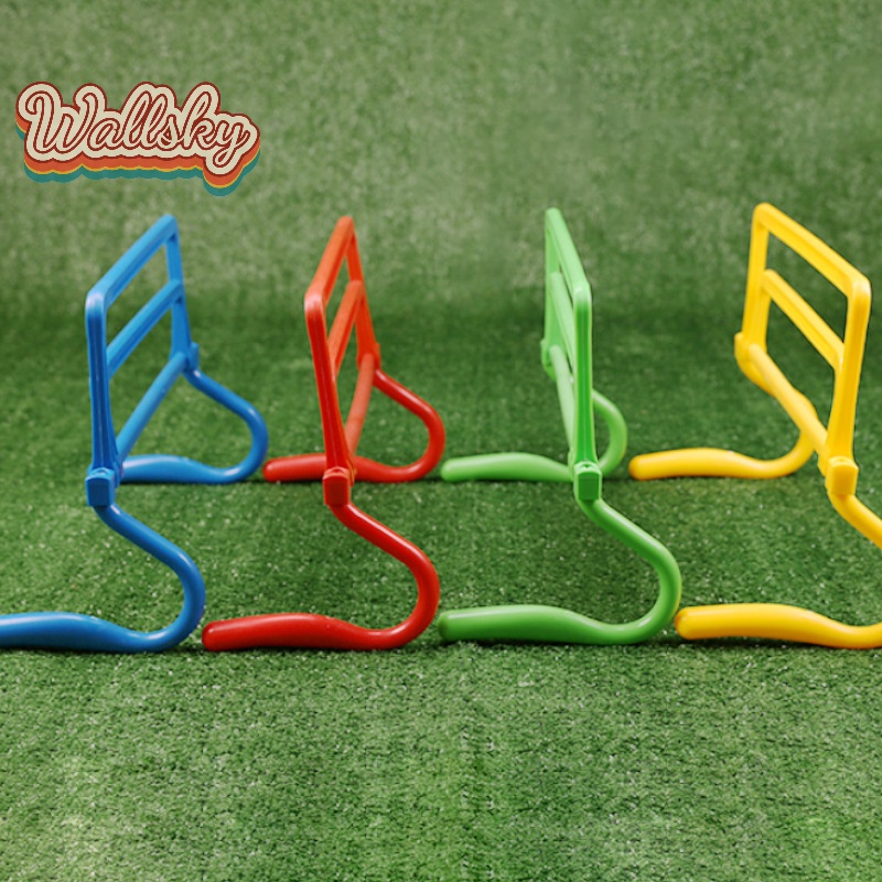 Wallsky> Foldable Hurdle Adjustable Football Training Equipment Soccer
