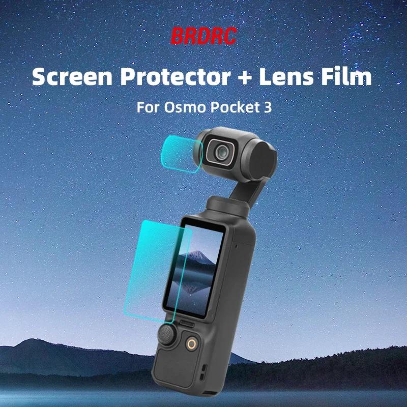 PandaXun Beschermhoes Cover voor DJI Osmo Pocket 3 Gimbal Camera Accessoires, Lens Guard Cap Screen Protector Cover Quick Release voor Osmo Pocket 3