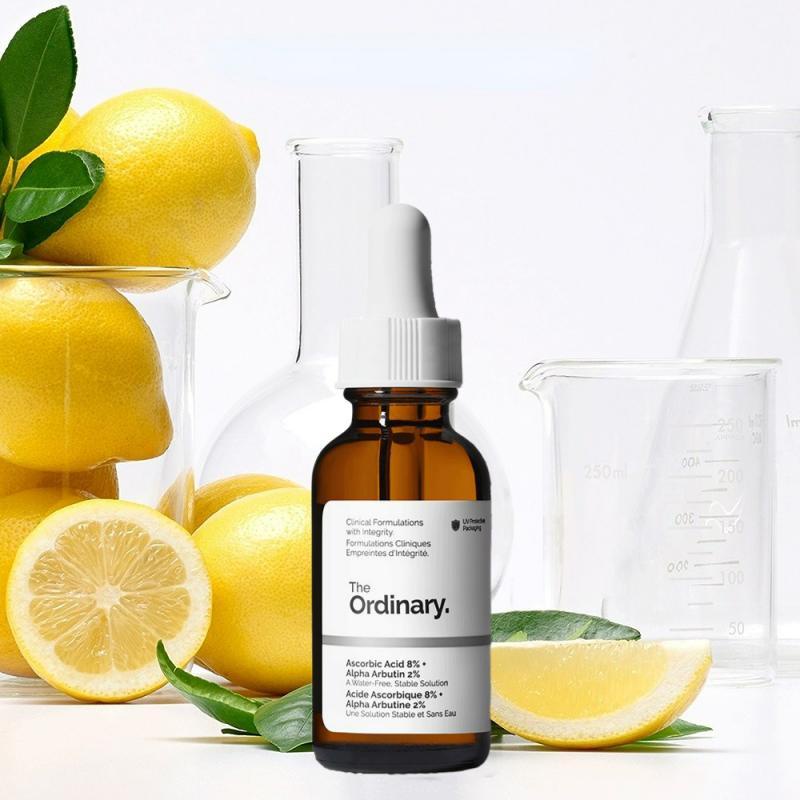 The Ordinary Vitamin C Serum Ascorbic Acid 8 + Alpha Arbutin 2