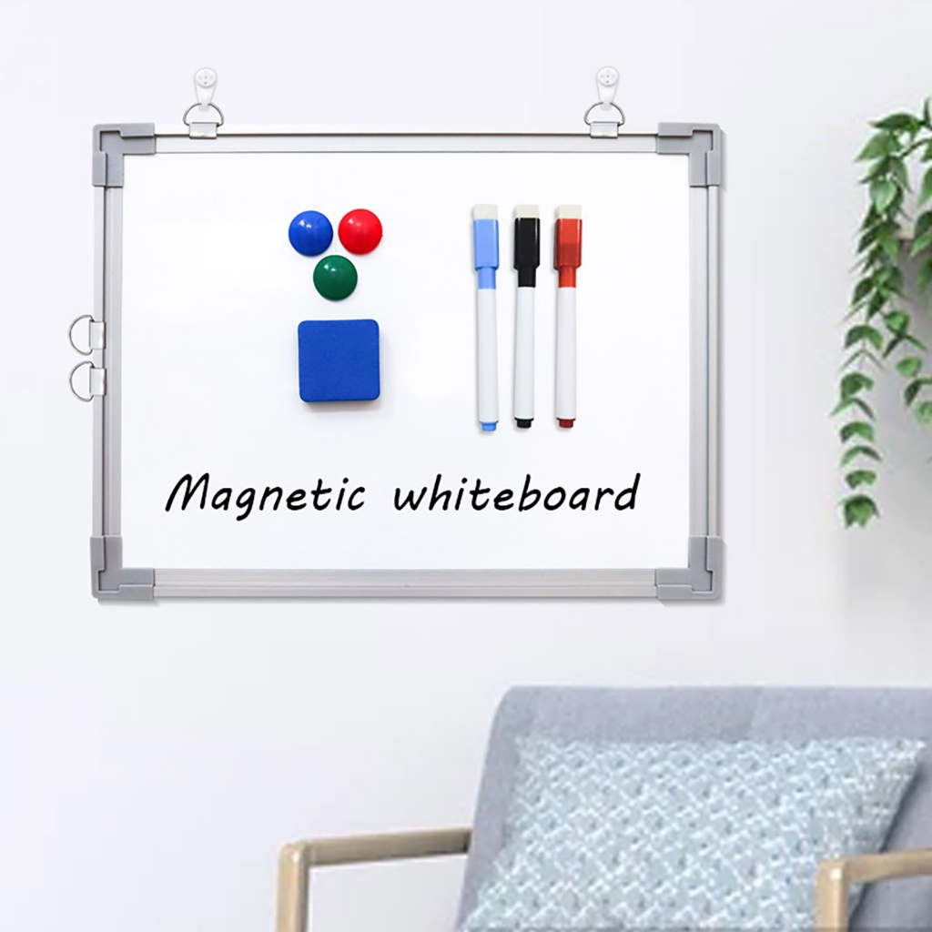 someryer Wall Hanging Whiteboard Wall Mountable Whiteboard Double