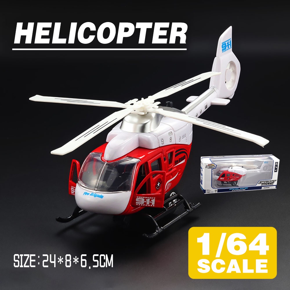 Helicopter car model top