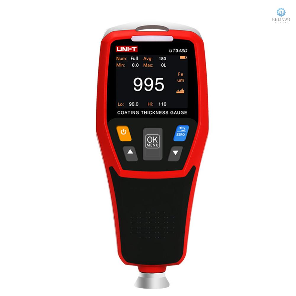UNI-T Digital Coating Thickness Gauge Car Paint Film Meter 0-1250um ...