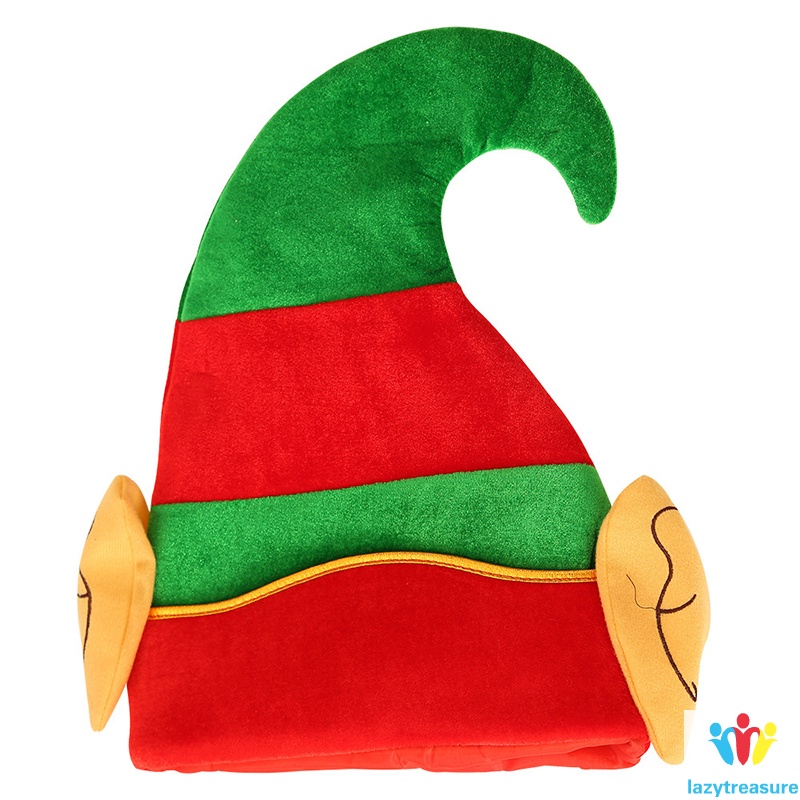 Christmas Elf Felt Hat Santa Elf Hats Elves Headpiece Costume Hat