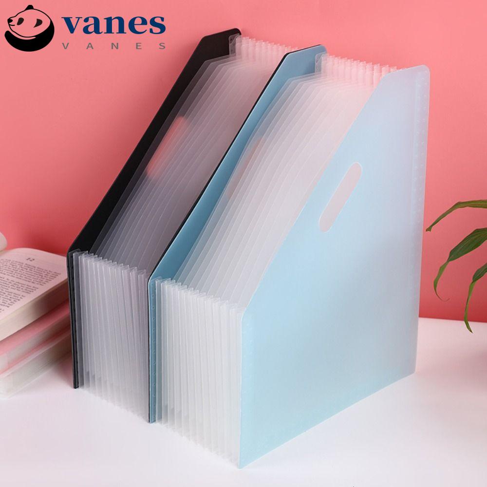 VANES File Expanding Folder, Vertical Desk Bookends Test Paper Holder ...