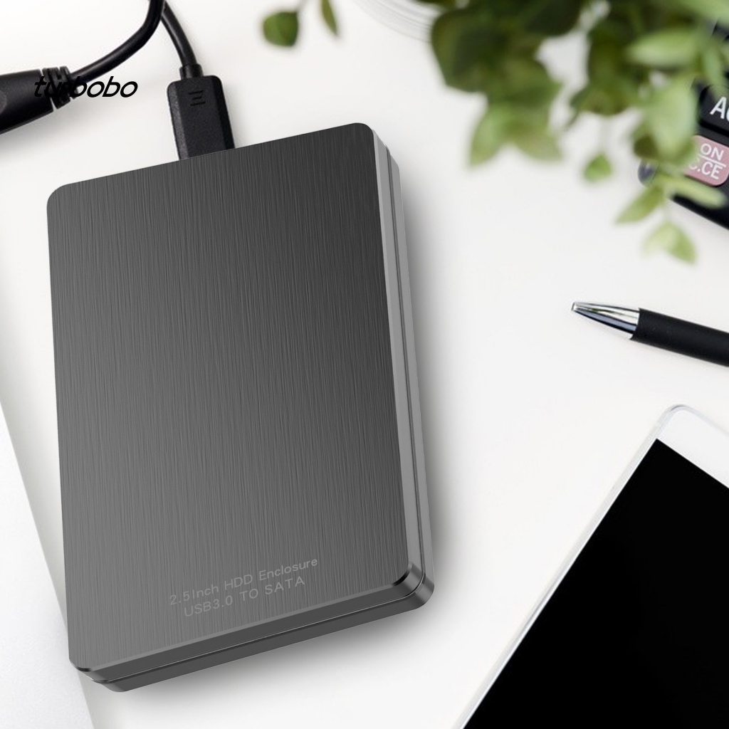 Turbobo Hard Drive Enclosure Usb30 High Speed Aluminum Alloy 25 Inch 7mm Mobile Sata Hard Disk 2148