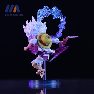 13.5cm One Piece Figure Luffy Gear 5 Figures Sun God Nika Luffy Figurine  Anime Statue Model Room Car Decoration Collectible Toys