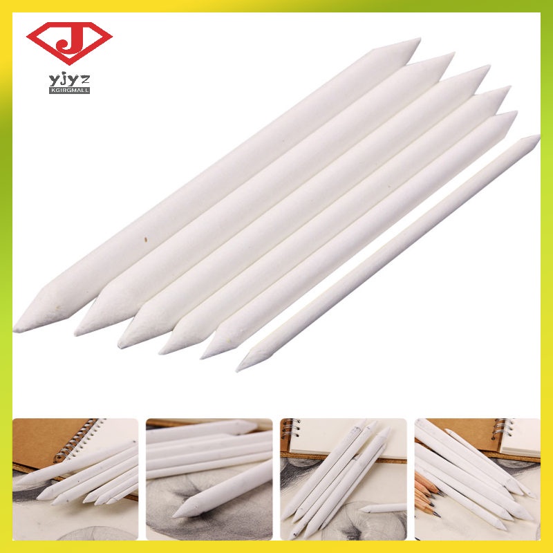 6 Pcs Mixture Blender Pencil Art Blending Stick Paper Eraser Drawing Tools Stirring Rod Blenders