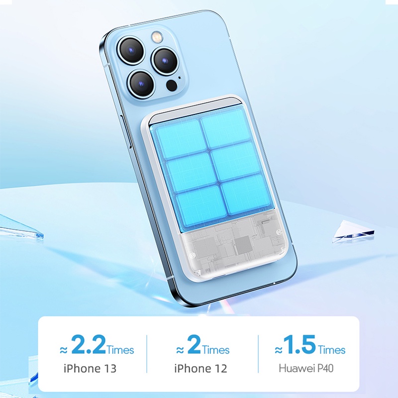 Remax RPP-65 10000mAh Wireless Magnetic Fast Charging Powerbank Strong ...
