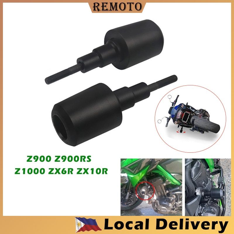 Motorrad Slider Ständer Für Kawasaki ZX6R 2011-2024 - CNC Aluminium Schwingenführung