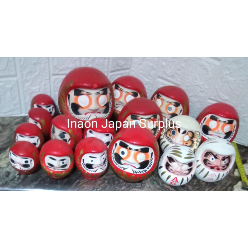 Vintage Paper Mache Daruma Dolls Shopee Philippines