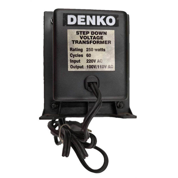 Denko Mega CE 250W Step Down Transformer Input 220V Output 110V