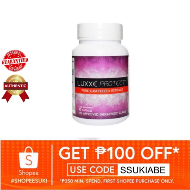 Luxxe Protect - Pure Grape Seed Extract | Shopee Philippines