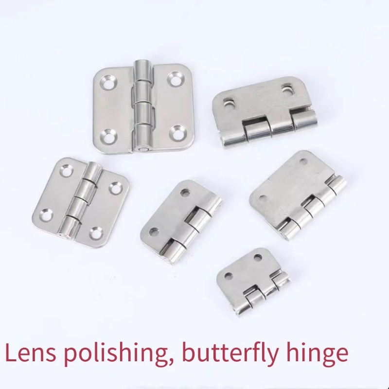304 stainless steel small hinge Mute bearing wooden door hinge Sheet
