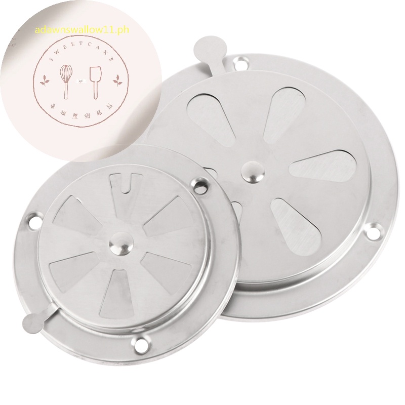 ADawnSwallow 95/125mm Adjustable Air Vent Grille Round Ducg Ventilation