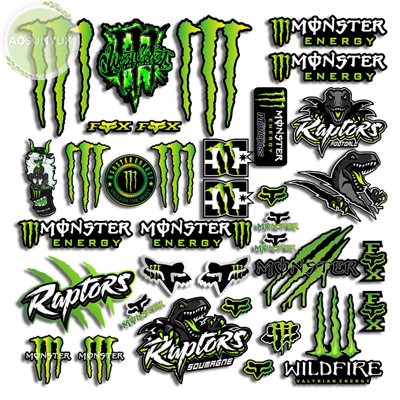 aosunyuk New Motorcycle Side Strip Sticker Car Vinyl Decal For All ...