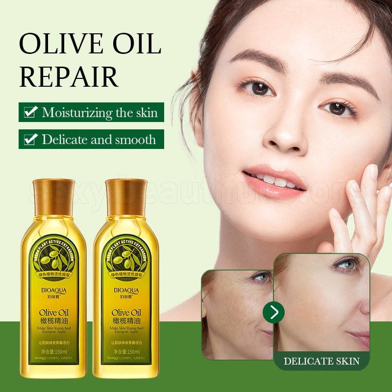 150ML Pure Olive Oil Moisturizing Skin Care Eessential Oil for Skin ...