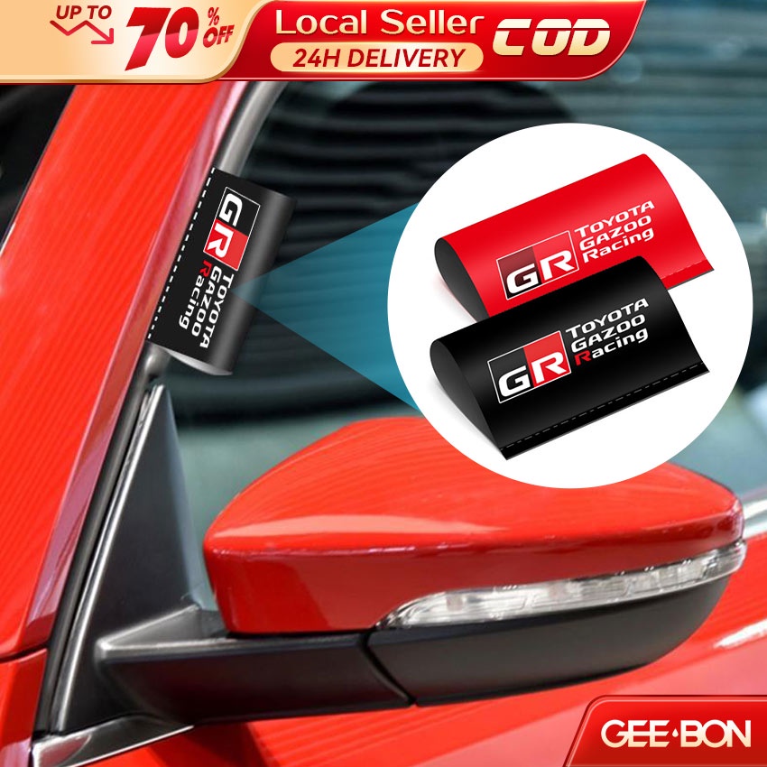 GEEBON Toyota GR Warning Sticker Decal Car Door Decor Wash Label Auto ...
