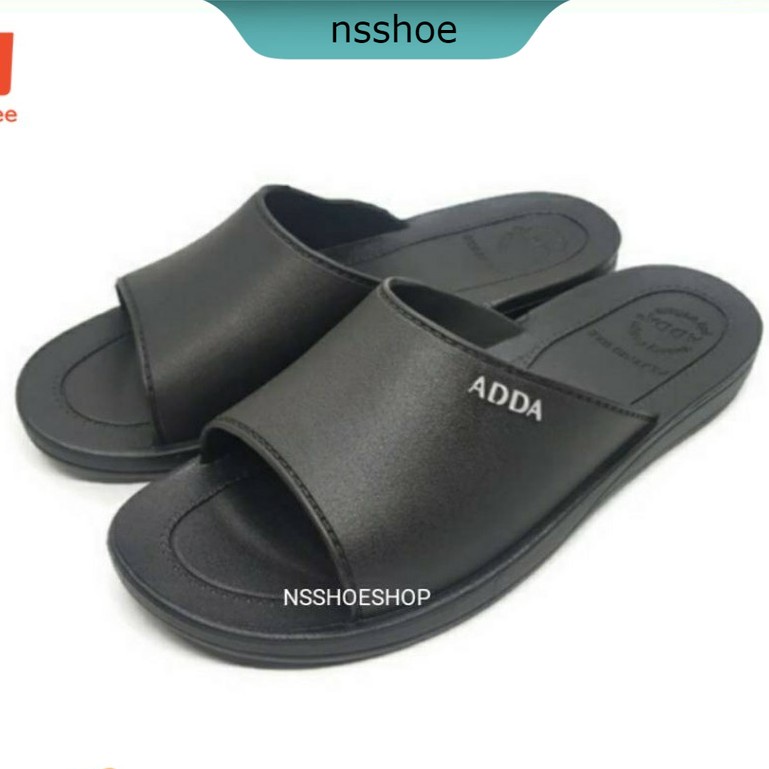 Adda Men's Flip-Flops Model 13B01 Rubber Wading Not Wet Water. | Shopee ...