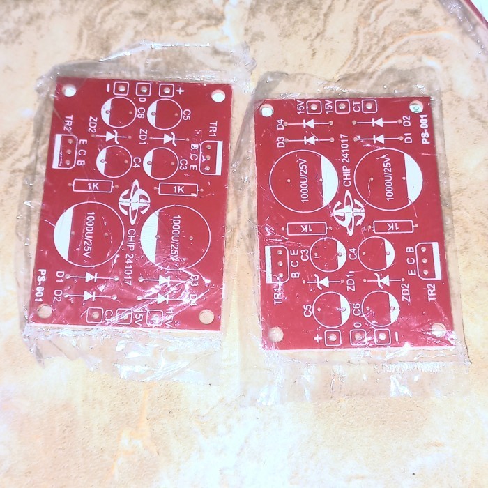 Pcb PSU Symmetrical PERTINAK PREAMP low noise power supply 15v 12v ct