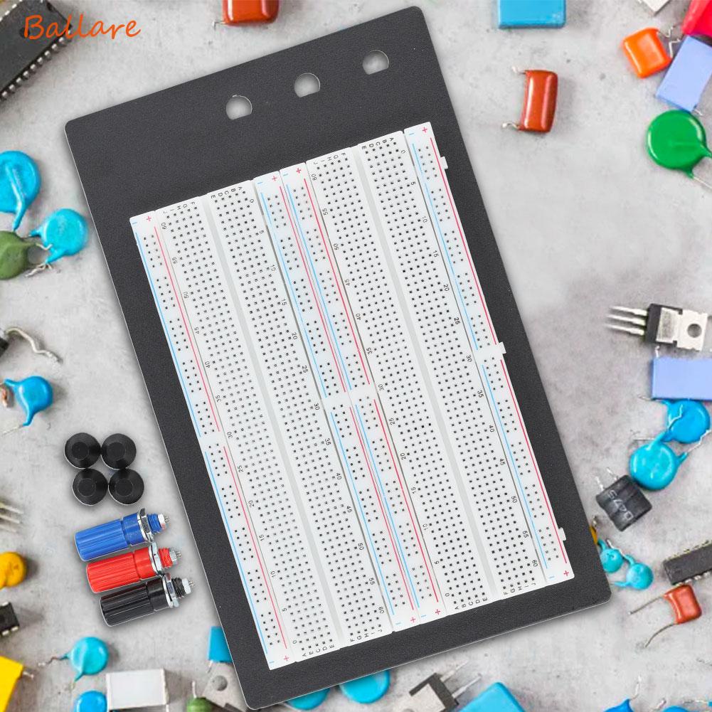 Zy 204 1660 Points Breadboard Two Terminals Solderless Pcb Test Board Solderless Circuit Test 3419