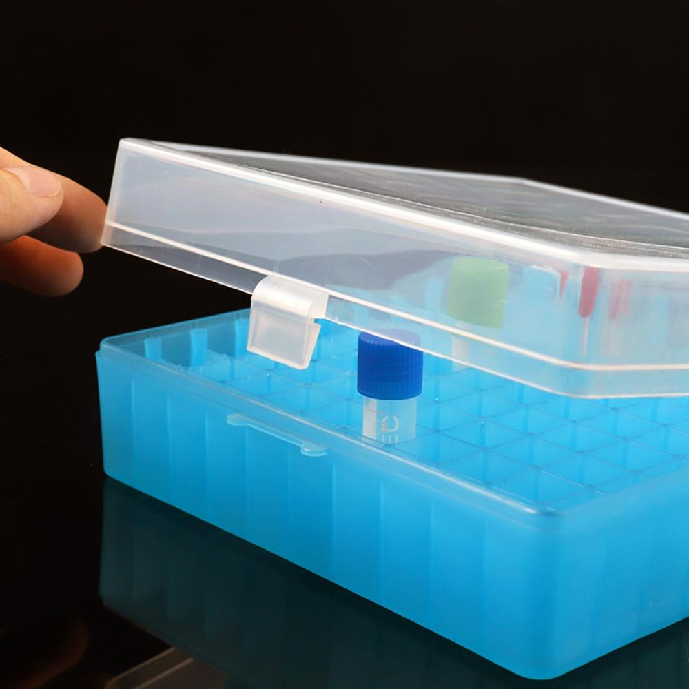 DAPHNE 100 Well Microtube Storage Box, 100 Well for 1.8ml/2ml ...
