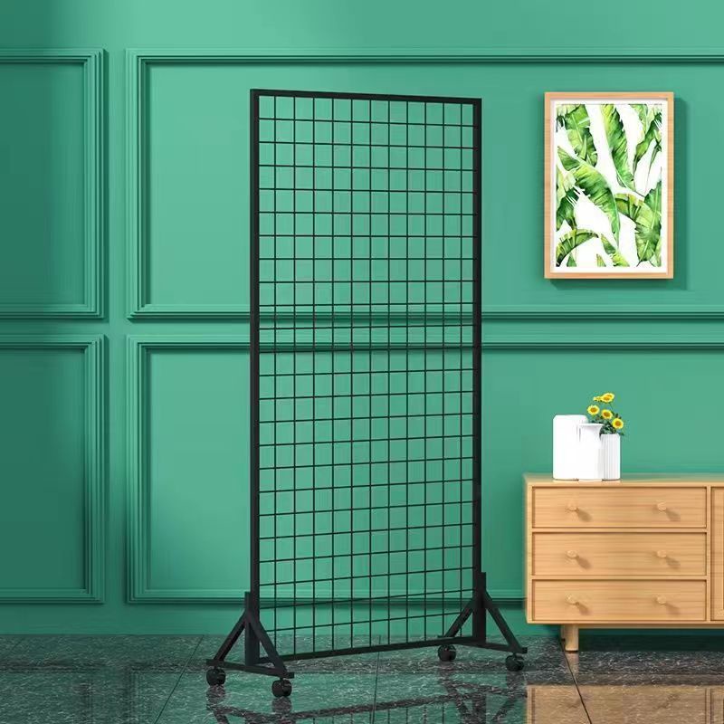 Customized Vertical Grid Frame Barbed Wire Floor Display Grid Ornament ...