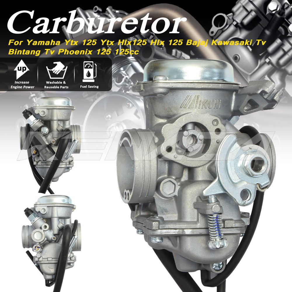 Carburetor Carb For Yamaha Ytx 125 Ytx Hlx125 Hlx 125 Bajaj Kawasaki Tv
