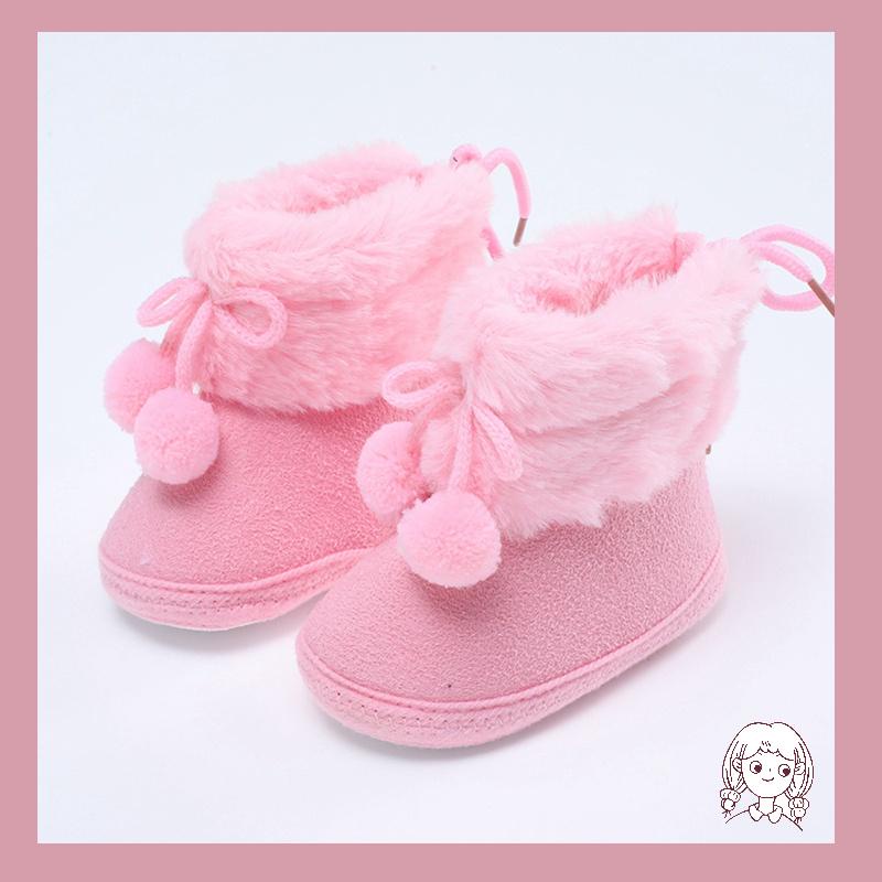 Baby girl infant on sale boots