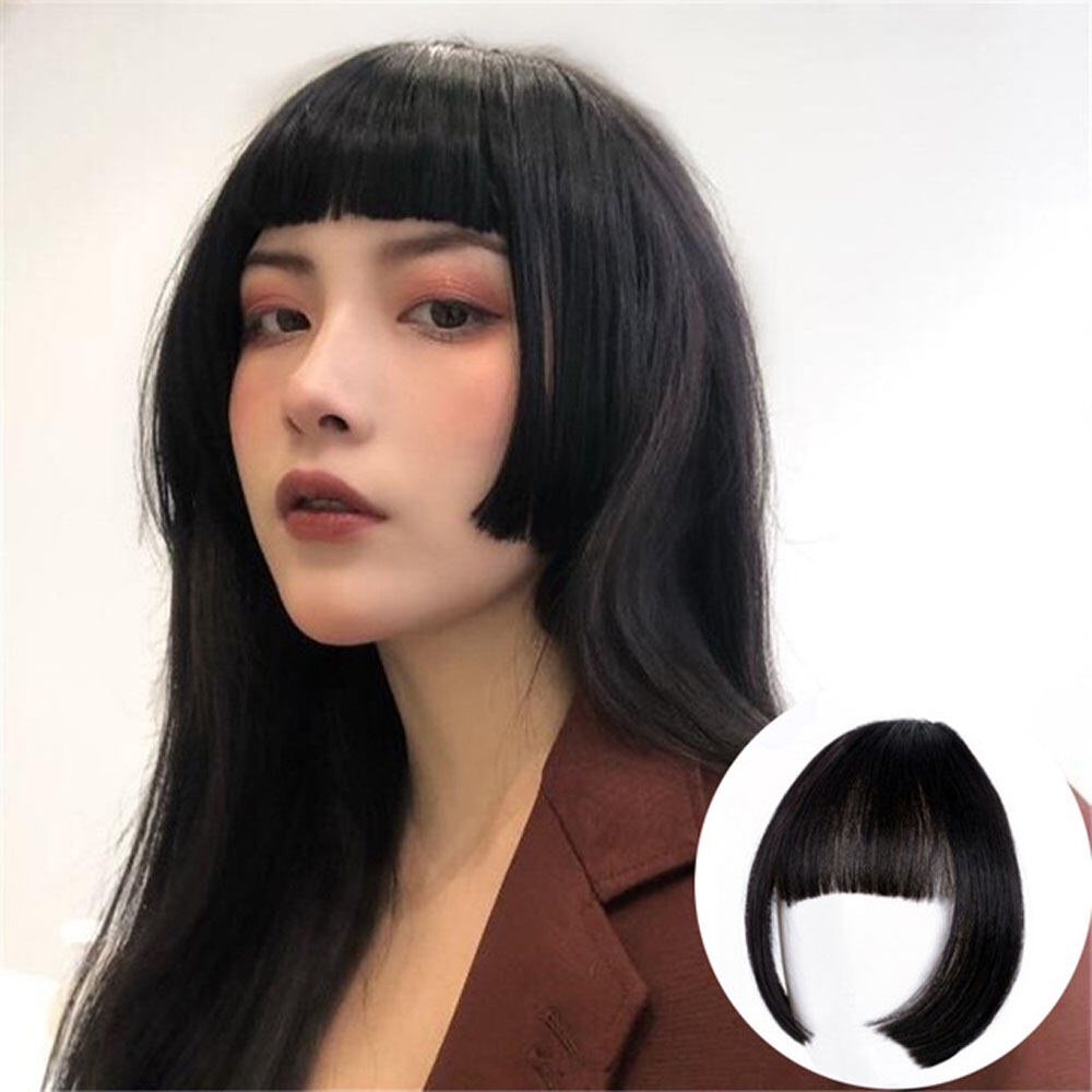Princess Wig Clip Princess Bangs Top Front Neat Hair Bangs for Anime ...