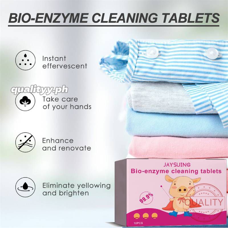 Explosive Salt Effervescent Tablets Ultra White Laundry Tablets Clothes