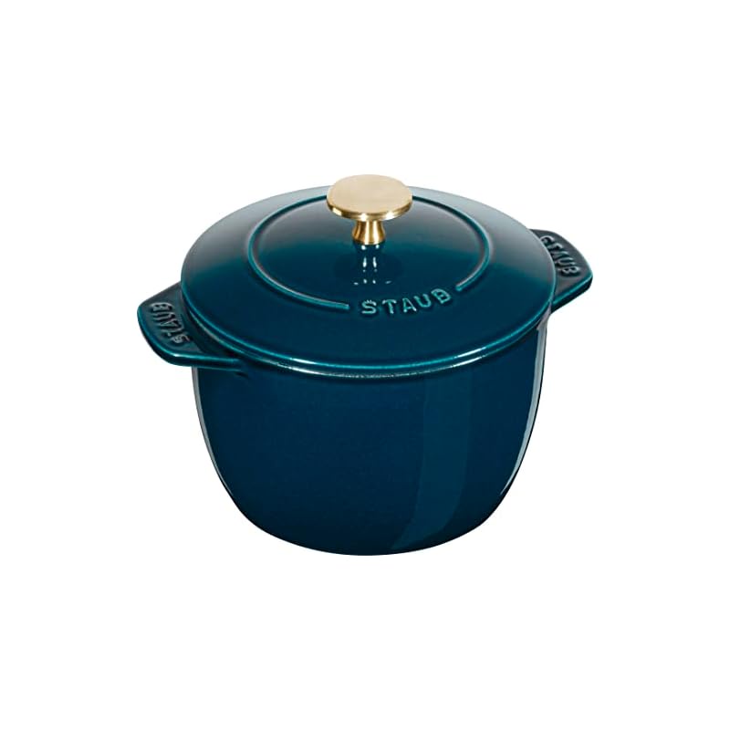 staub "La Cocotte de GOHAN La Mer M 16cm with brass knob" gohan pot