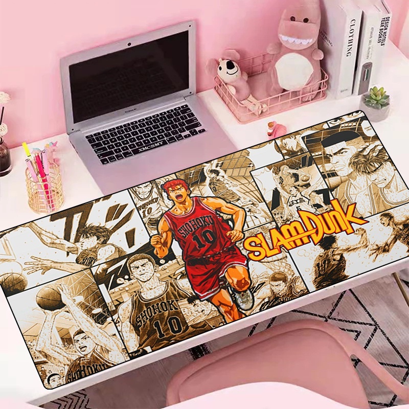 Deskpad Desk Pad Computer Mouse Slam Dunk Xxl Mats Kawaii Large Mat ...