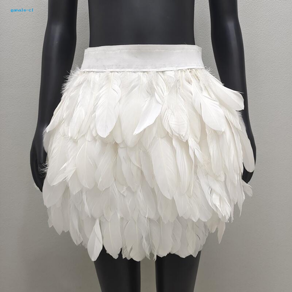 Festival feather skirt best sale