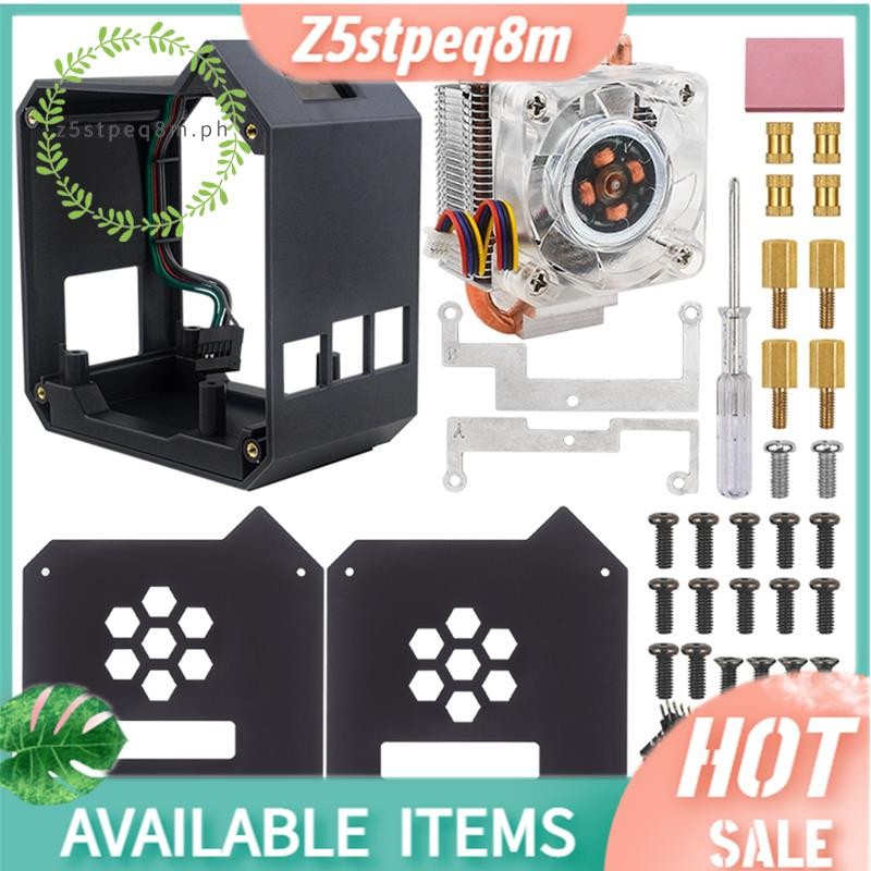 For Raspberry Pi 5 ABS Mini Tower Case Kit Copper Tube Ice Tower Fan ...
