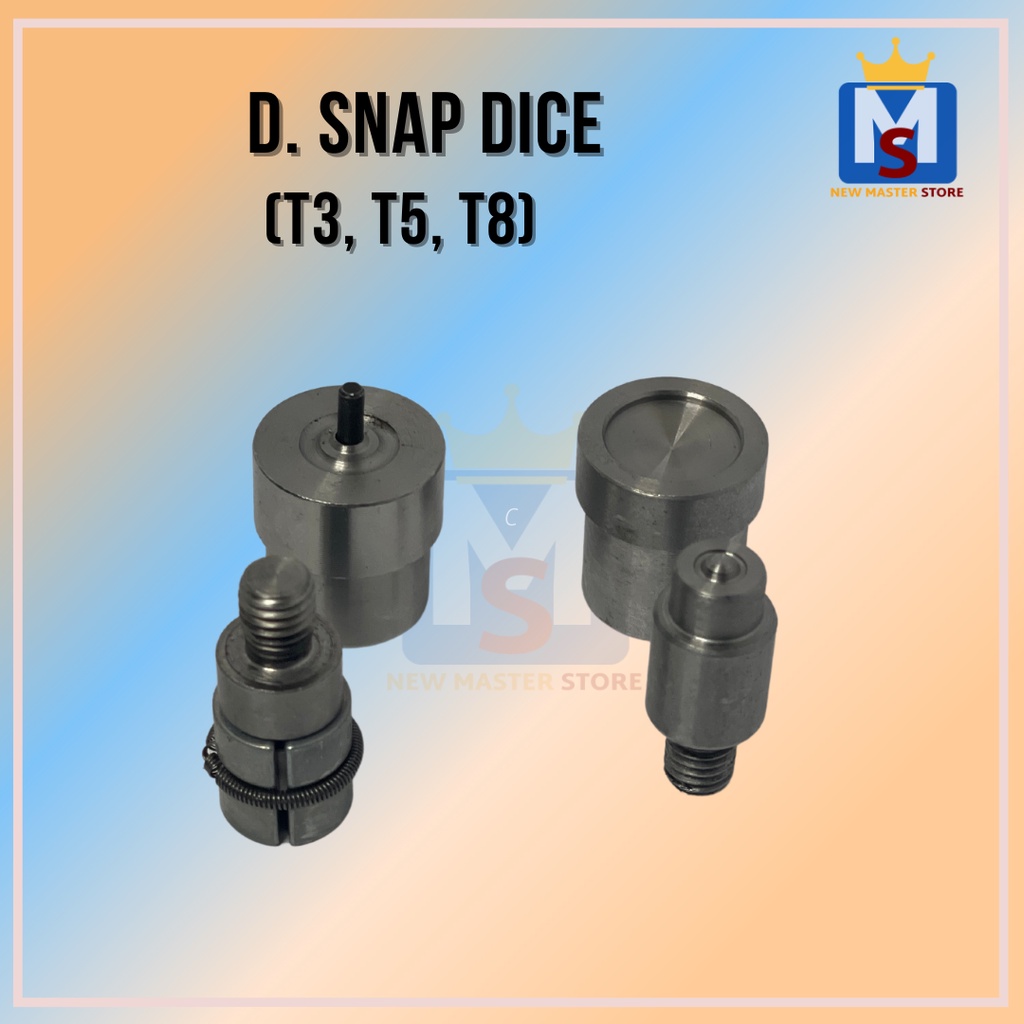 D Snap Dice (T3, T5, T8) / Sold per Set | Shopee Philippines