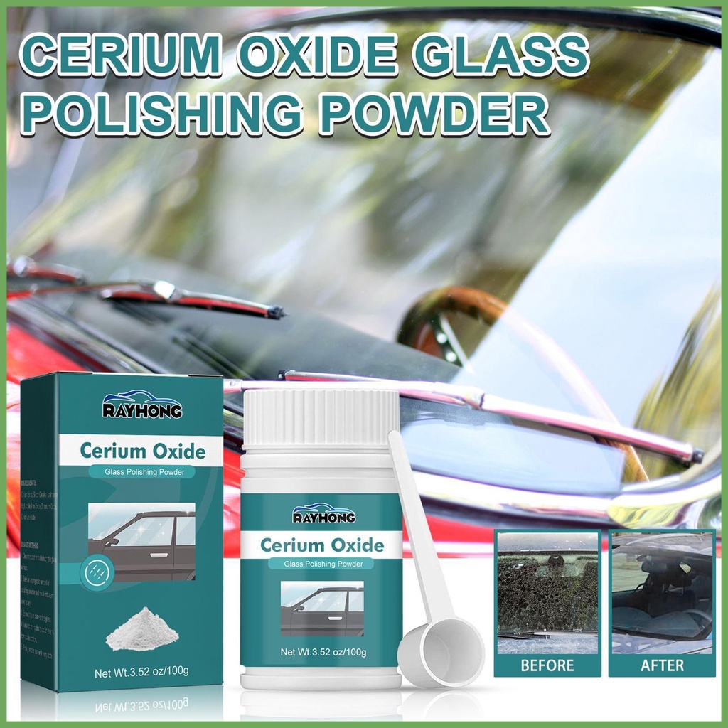 Windshield Scratch Repair Kit Car Window Glass Repair Kit with Glass