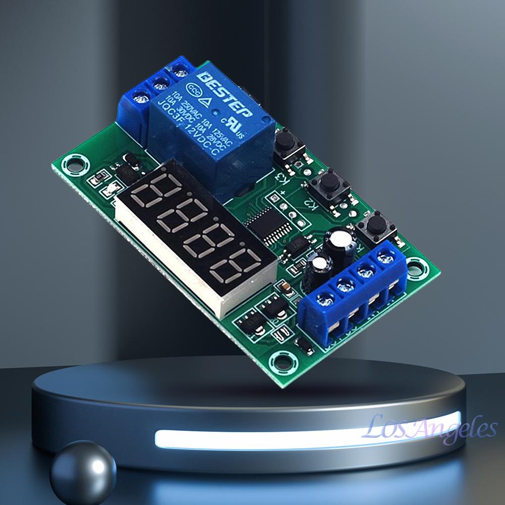 LED Delay Relay Module Adjustable Relay Module for Motor Light Strip