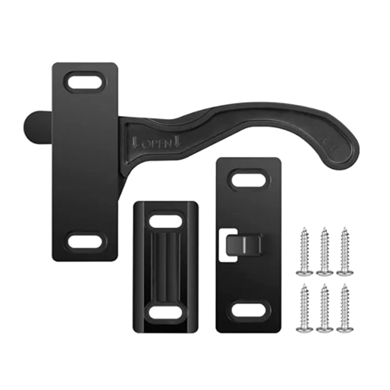 YX Right Hand Handle RVs Screen Door Latch with Screws Replacement