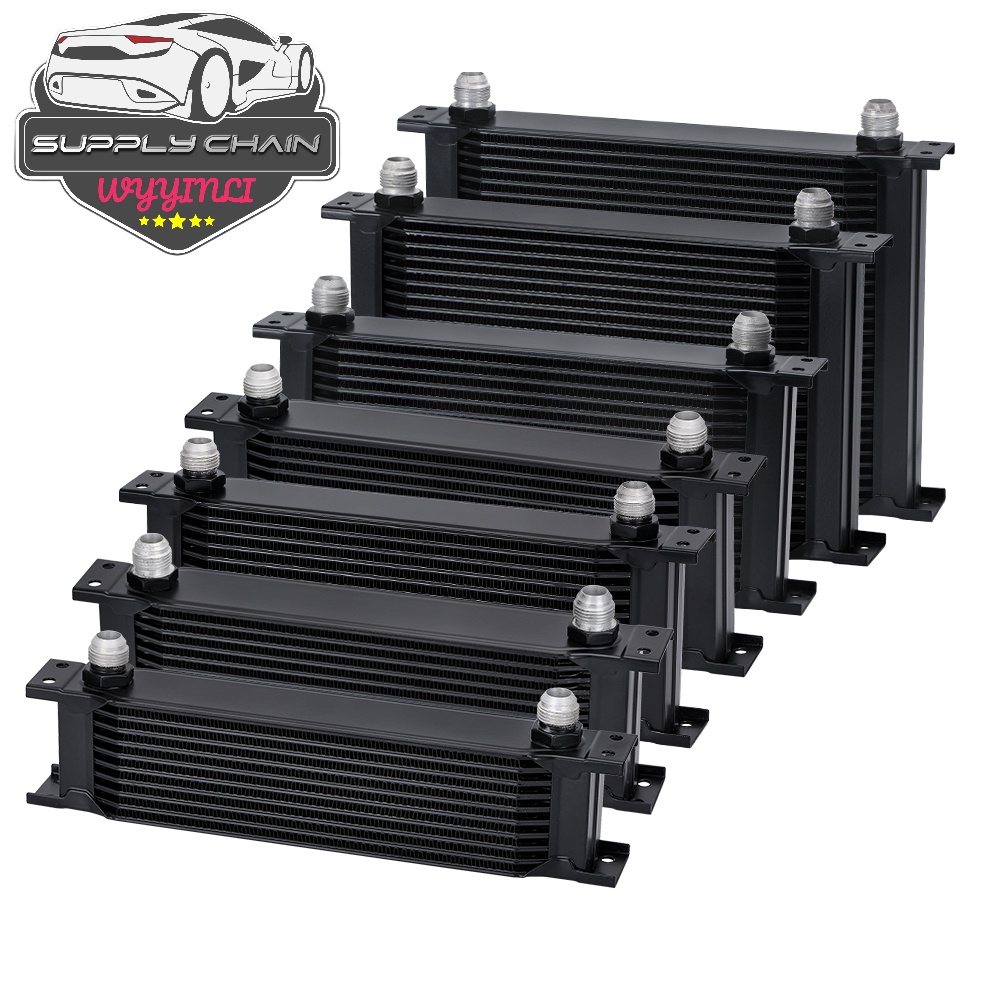 AN10 Aluminum Radiator 7/10/13/16/19/25/30 Rows British Type Car Engine