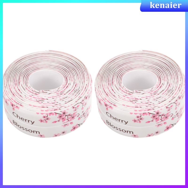 2 Rolls Caulk Strip Tape Self Adhesive Caulk Strip Peel and Stick