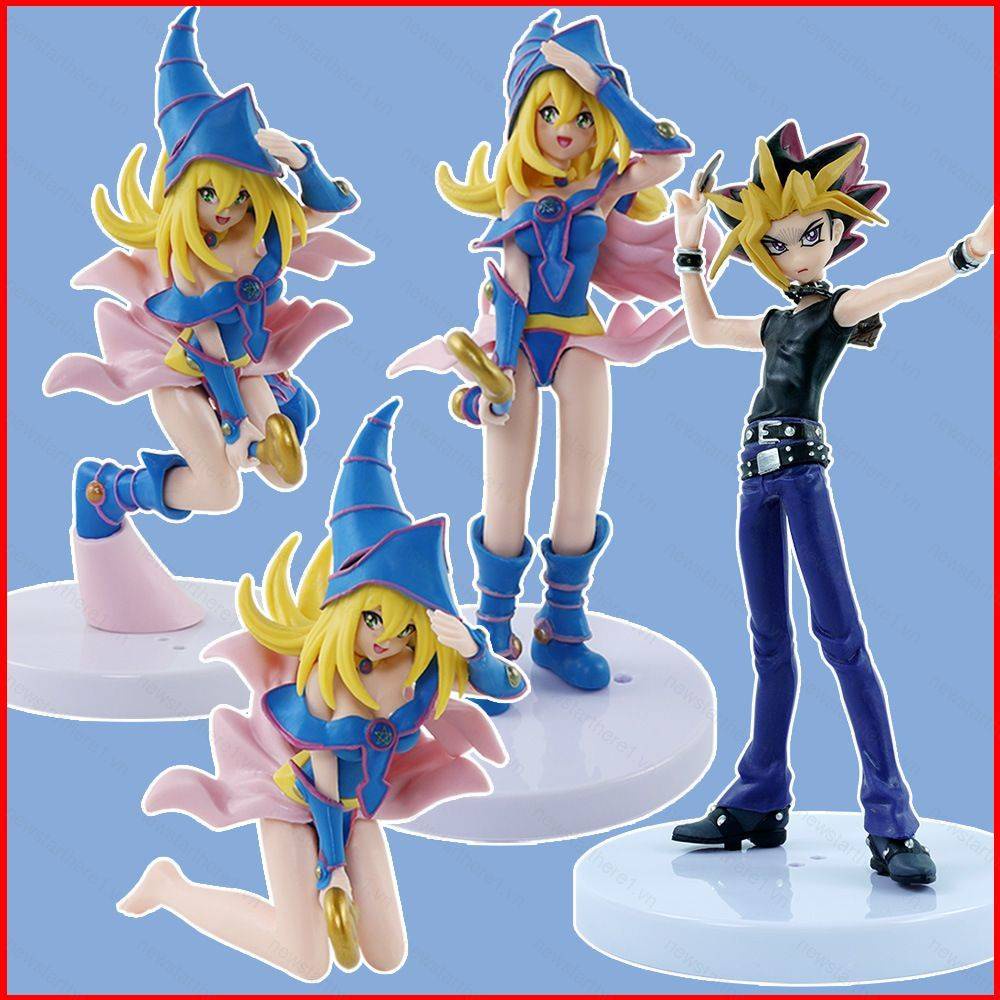 Ere1 YuGiOh Action Figure Yugi Muto Dark Magician Girl Model Dolls