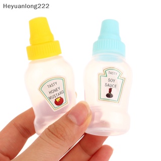 8pcs Mini Ketchup Bottle, 25ml Condiment Squeeze Bottle, Plastic Portable  Container, Suitable For Adults, Office, Lunch Box, Picnic, Oil, Soy Sauce,  Honey, Salad Dressing